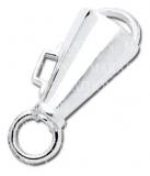 STERLING SILVER MEGAPHONE CLASP